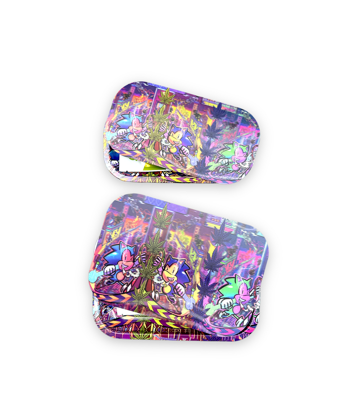 Metal Rolling Tray w/ 3D Magnetic Lid - Super Speed