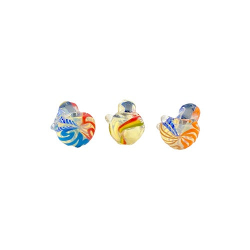 Glass Hand Pipe - Dichro Mix (2.5")