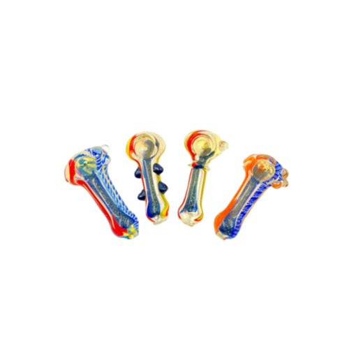 Glass Hand Pipe - Dichro Mix (2.5")