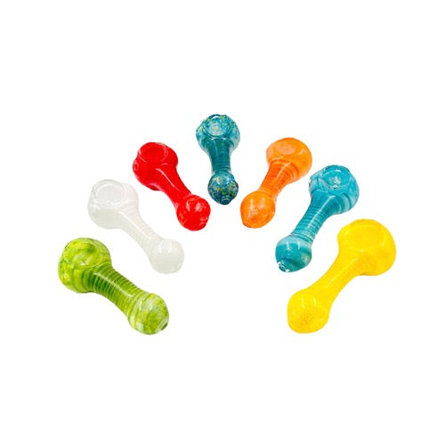 Glass Hand Pipe - Tornado (3")