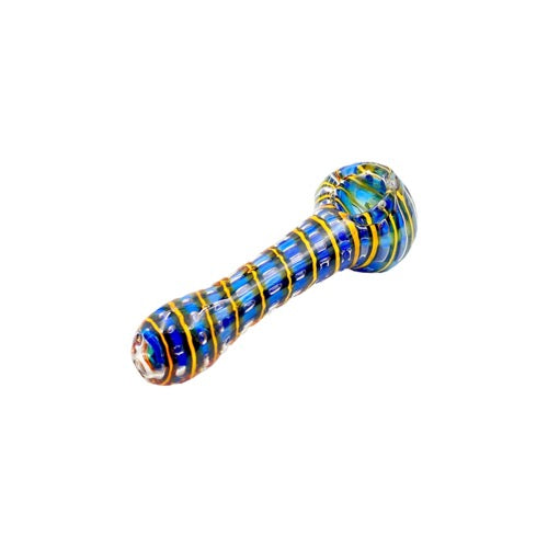 Glass Hand Pipe - Bubbles (5")