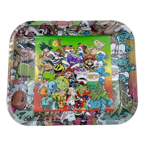 Metal Rolling Tray - Super Squad (14"x11.5")