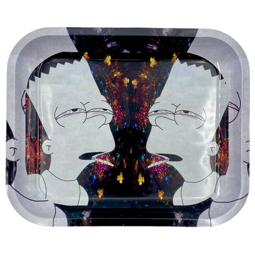 Metal Rolling Tray - Trippin' (14"x11.5")