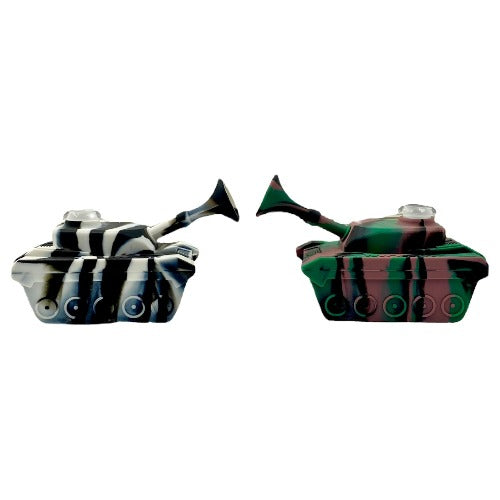 Silicone Water Pipe - Tank (6")