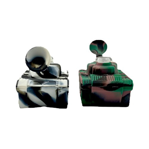 Silicone Water Pipe - Tank (6")