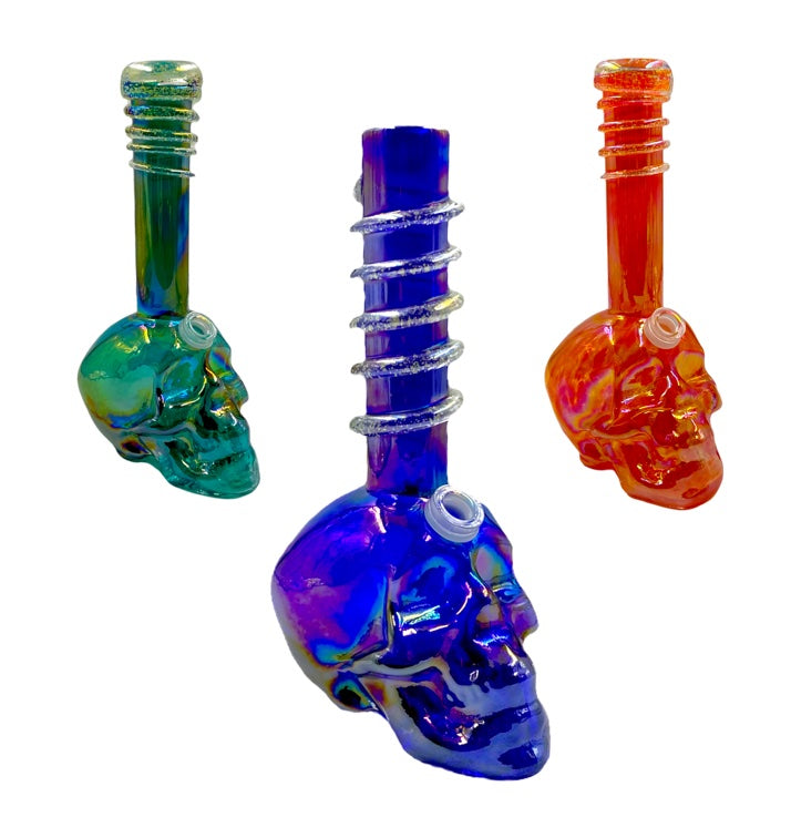 Soft Glass on Glass - Skull (10.5")