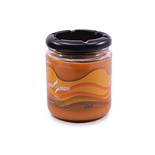 Odor Buddy Candle w / Ashtray Lid (11 Scents)