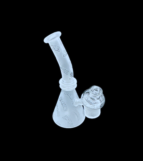 Mini Quartz Beaker - Woodz (5")