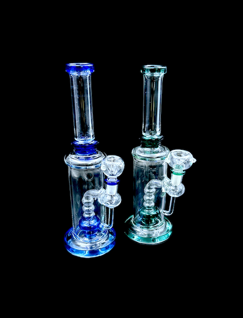 Glass Recycler - Beady Perc (10")