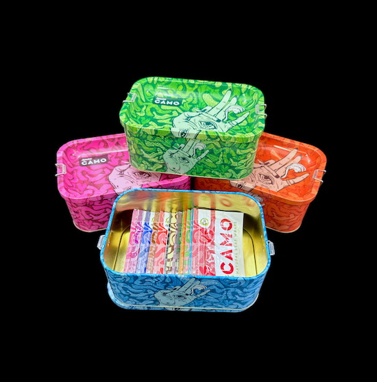 Metal Container - Camo Stash