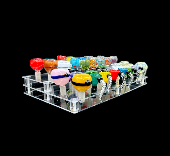 Glass Bowl Display (46pcs)(14mm)