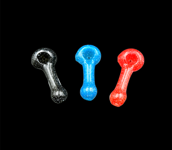 Glass Hand Pipe - Grain (3.5")