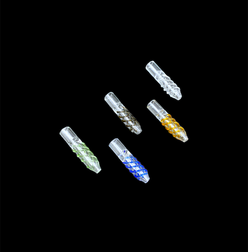 Glass Chillum - Mini String (2")