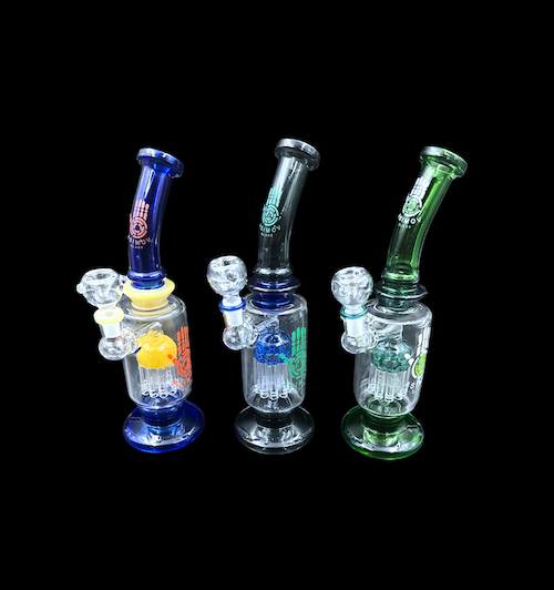 Asimov Water Pipe - Jelly Perc (10")