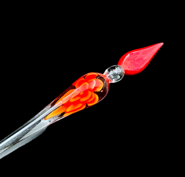 Glass House Dab Tool - Flower (6")