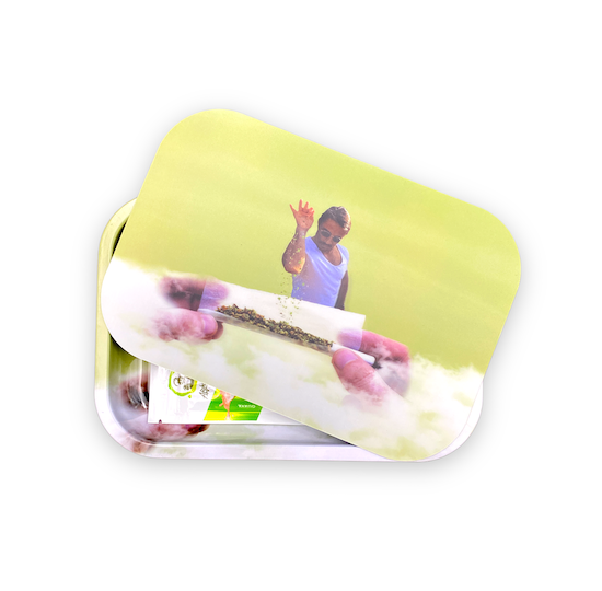 Metal Rolling Tray w/ 3D Magnetic Lid - Herb Bae