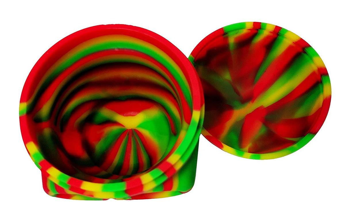 Silicone Container - Large Skull (5")