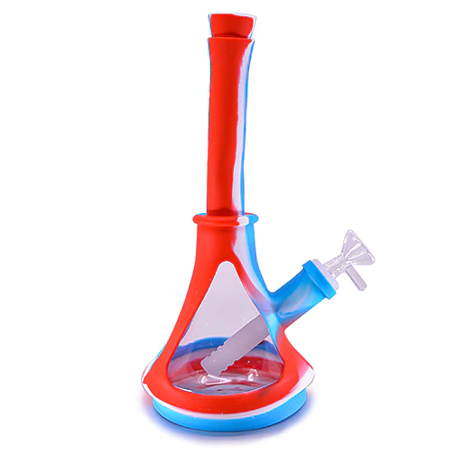 Silicone Water Pipe - Teepee (10.5")