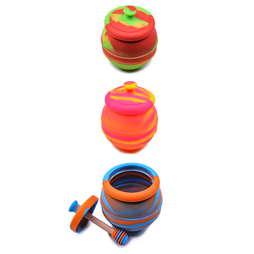 Silicone Container - Honey Pot (4.5")