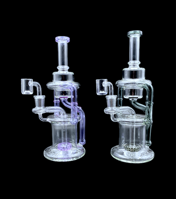 Recycler Water Pipe - Industrial Decker (7")