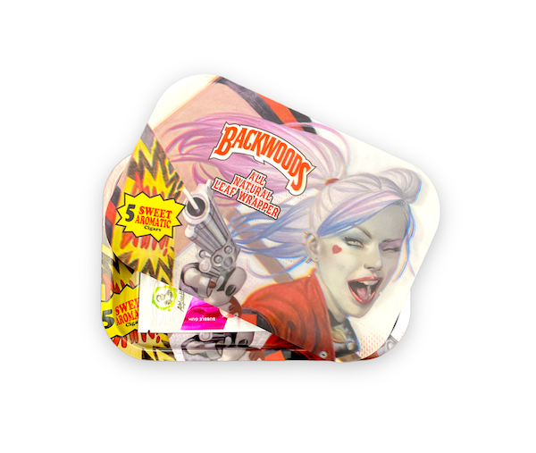 Metal Rolling Tray w/ 3D Magnetic Lid - Joker Girl