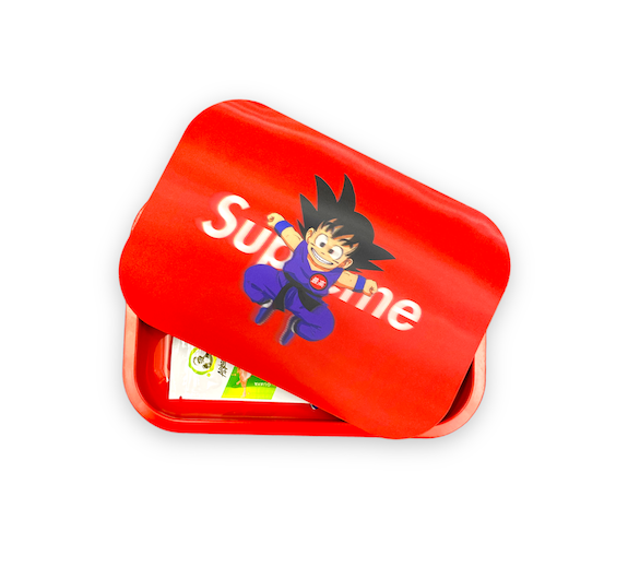 Metal Rolling Tray w/ 3D Magnetic Lid - Jumpin Kid