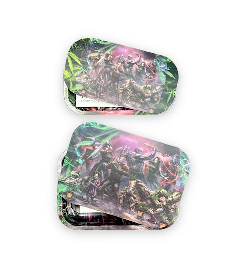 Metal Rolling Tray w/ 3D Magnetic Lid - Guardians