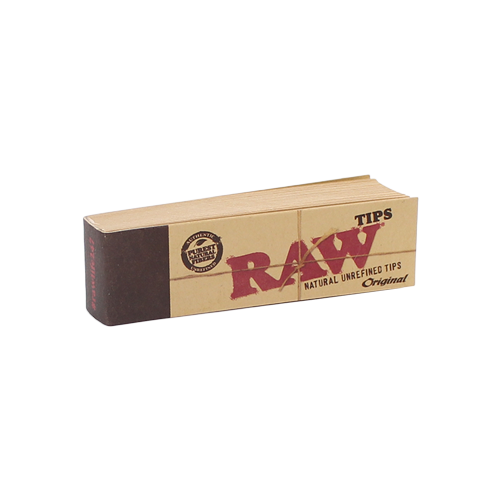 RAW - 773 Unbleached Roll Up Tips (50 packs)