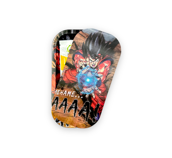 Slim Metal Rolling Tray w/ 3D Magnetic Lid - Super Hit