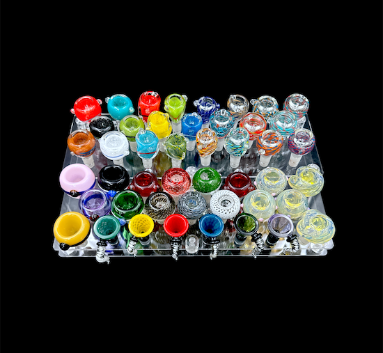 Glass Bowl Display (46pcs)(14mm)