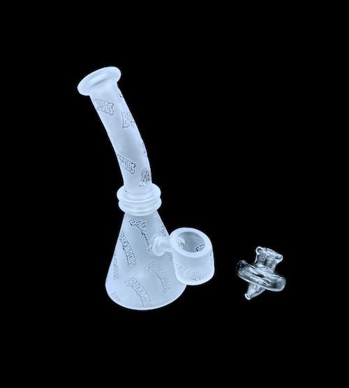 Mini Quartz Beaker - Woodz (5")
