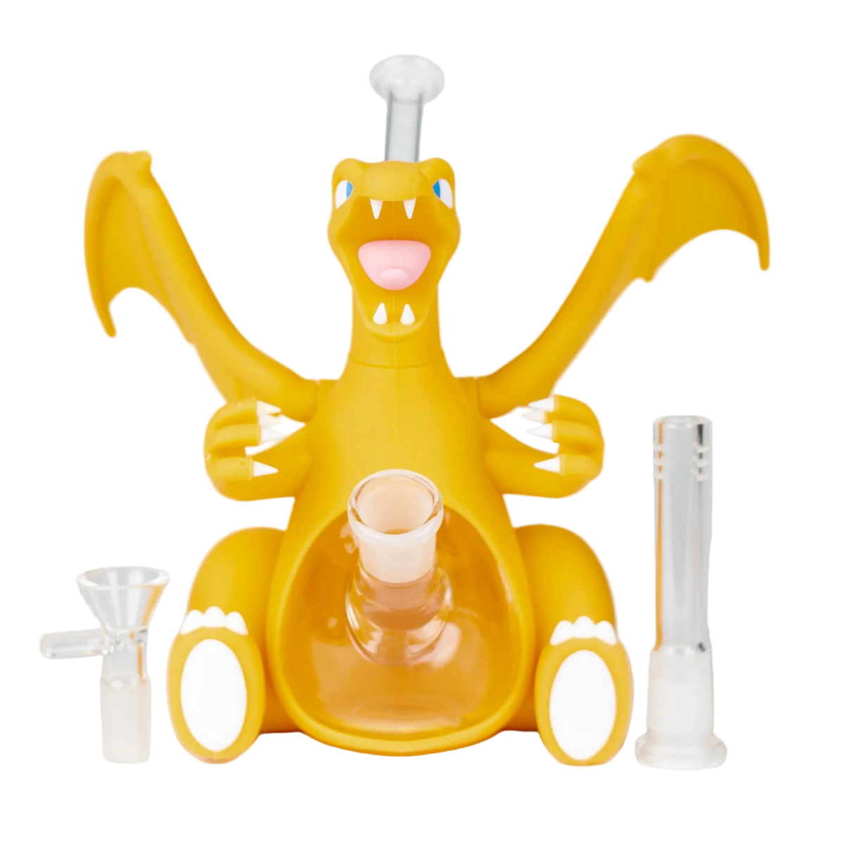 Silicone Water Pipe - Charz (7")