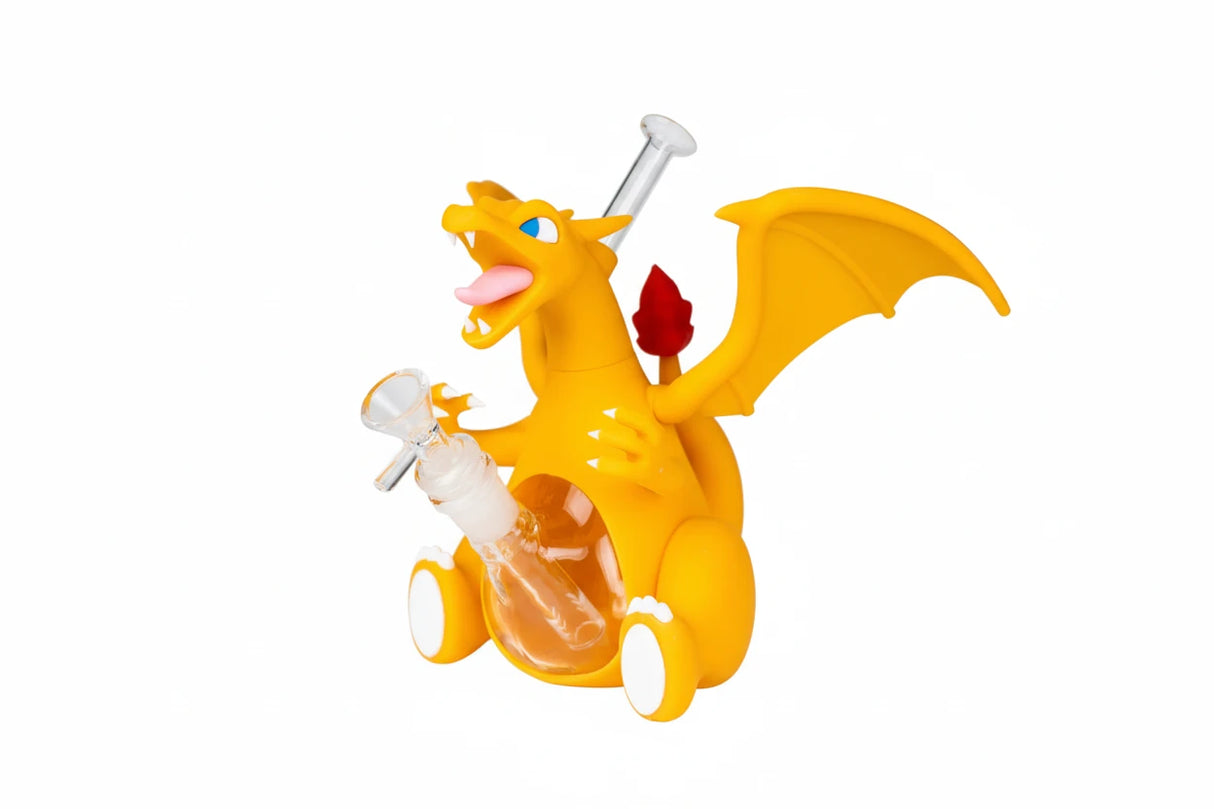 Silicone Water Pipe - Charz (7")