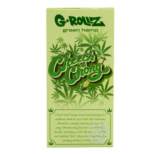 G Rollz Cheech and Chong Papers - Bio Organic Green Hemp (King Slim Size)