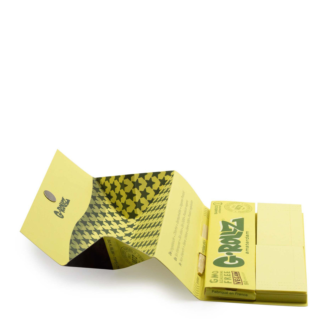 G Rollz Reggae Rap Papers - Unbleached Bamboo (1 1/4 Size)