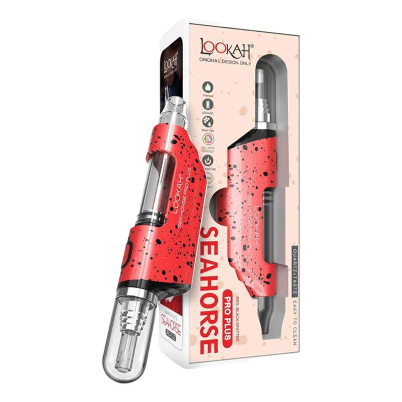 Lookah - Seahorse Pro Plus (Spatter Edition) – Golden Cedar Wholesale