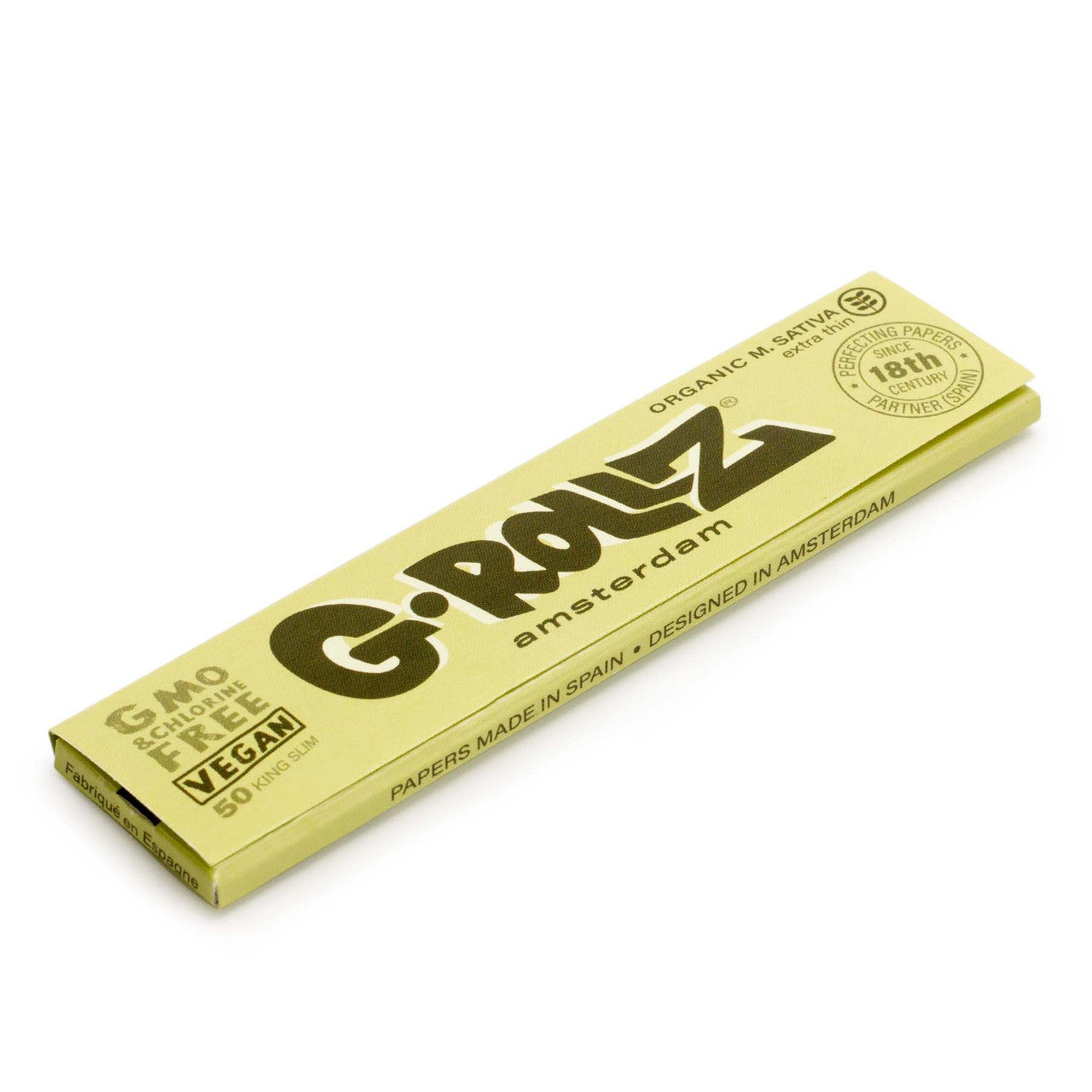 G Rollz Papers - Medicago Sativa Extra Thin (King Slim Size)