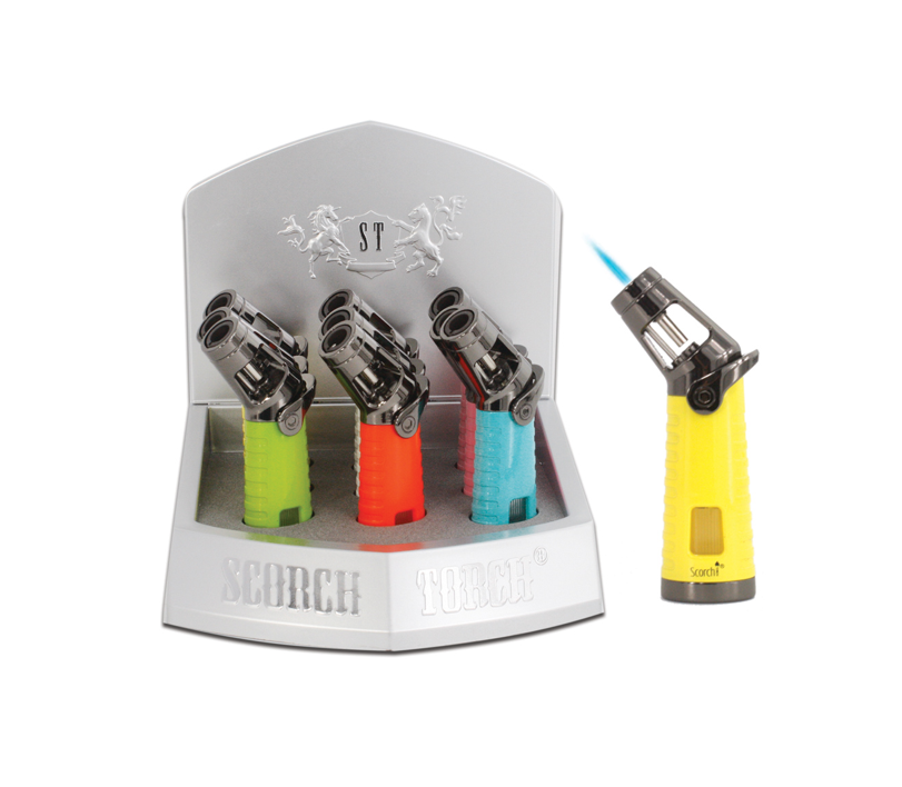 Scorch Torch - 45° Nozzle Lighter w/ Ring Rocket (9pcs)