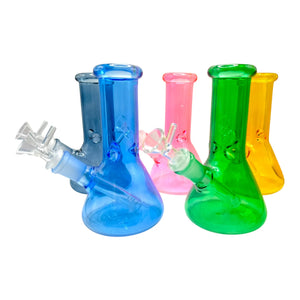 Glass Water Pipe - Mini Colorfuls (6.5")