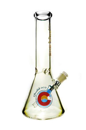 Glass Labs 303 - Silver Fumed Beaker (12")