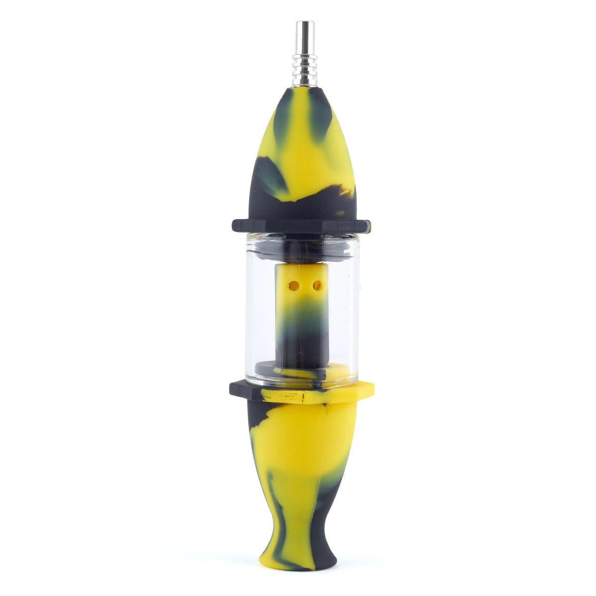 Silicone Nectar Collector -  Pillar Perc (8")
