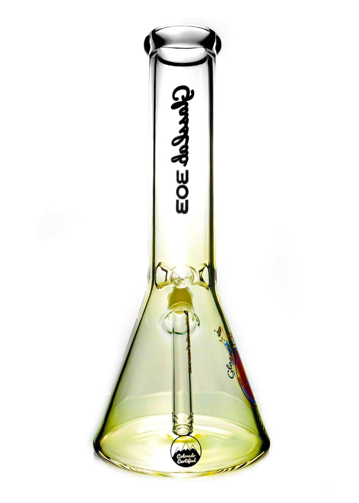 Glass Labs 303 - Silver Fumed Beaker (12")