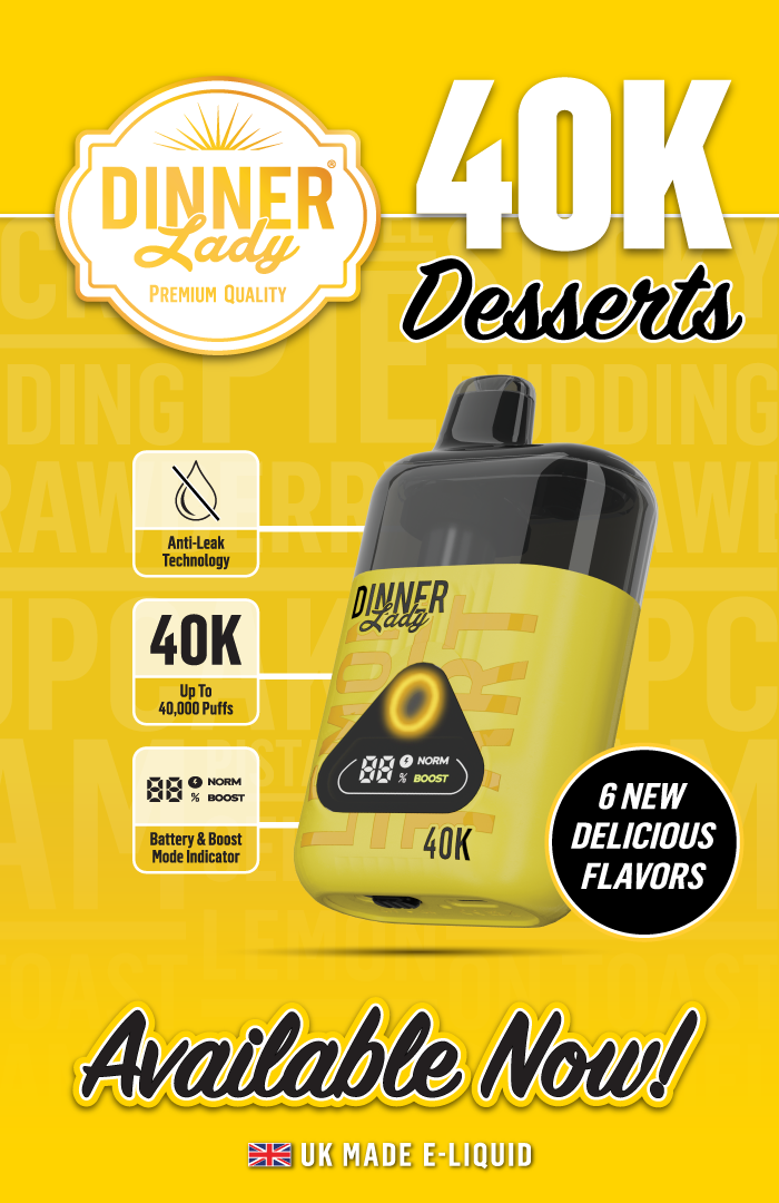 Dinner Lady - 40k Dessert Disposable (5pc)
