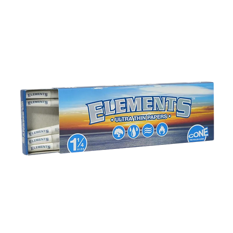 Elements - 1 1/4 Classic Pre-Roll Blanco Cones (20ct)(12 packs)