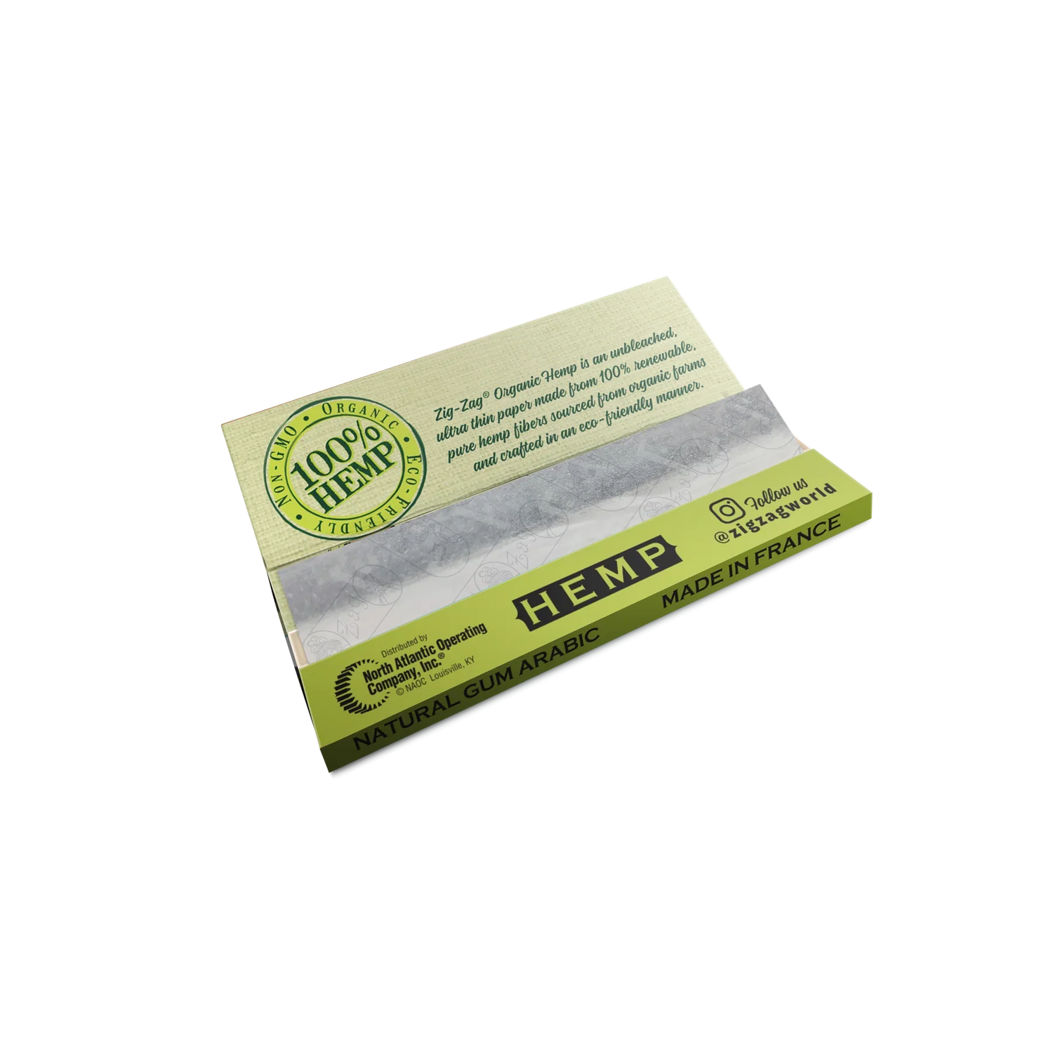 Zig Zag - Organic Hemp Papers (1 1/4)(24 Pack)