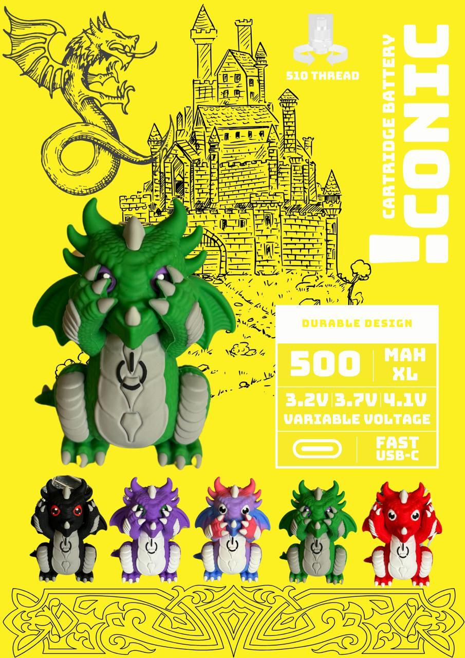 Iconic 510 Battery - Dragon