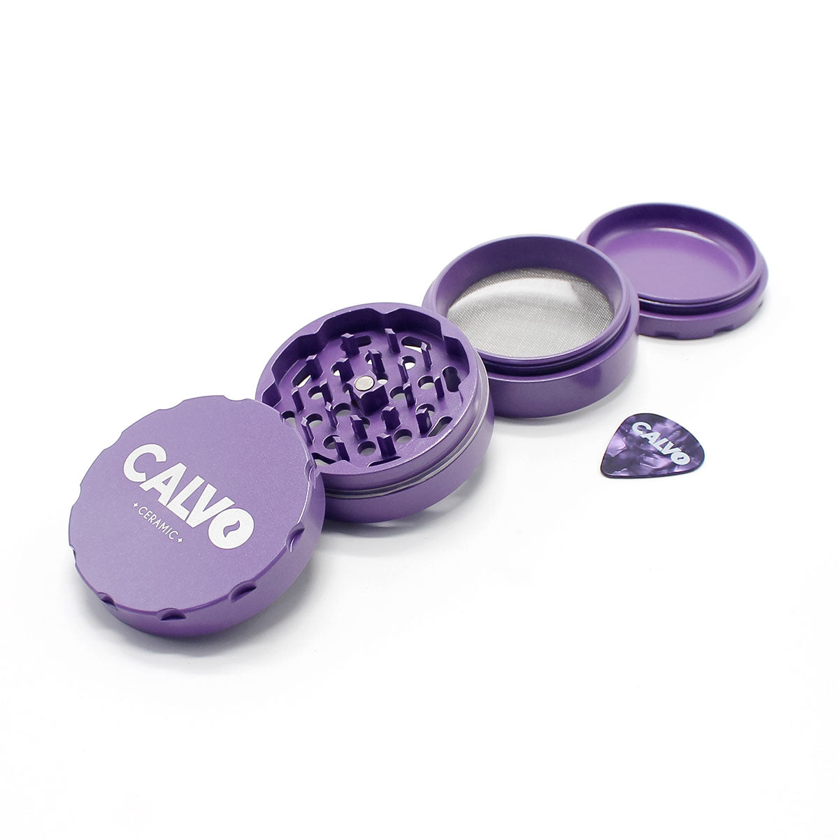 Calvo - Ceramic Coated Non Stick Grinders (63mm)