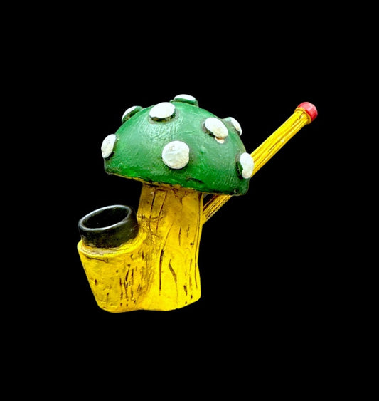 Resin Pipe - Mushroom