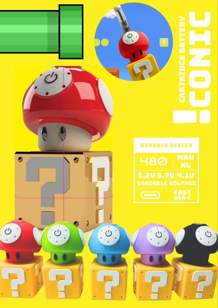 Iconic - Mushroom Power Battery