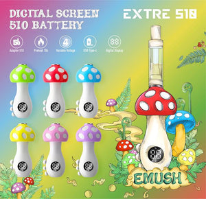Extre Mushroom 510 Cartridge Battery
